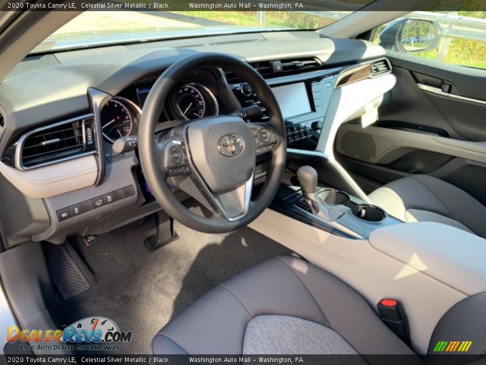2020 Toyota Camry LE Celestial Silver Metallic / Black Photo #3