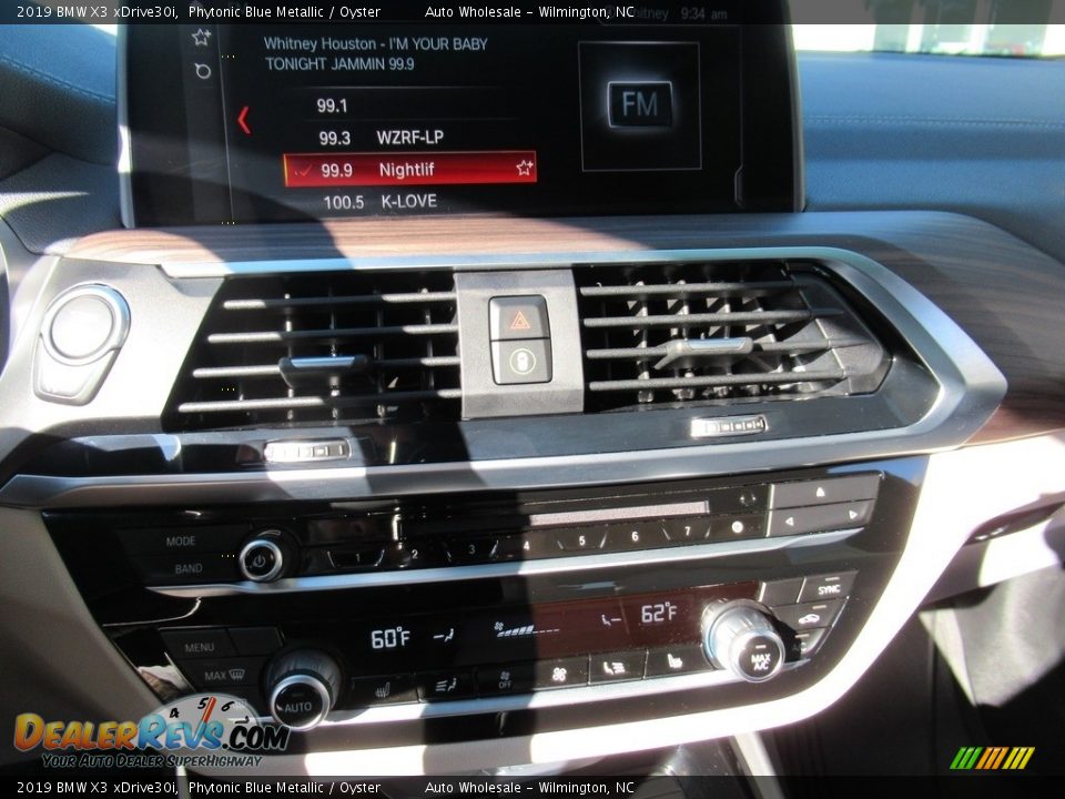 2019 BMW X3 xDrive30i Phytonic Blue Metallic / Oyster Photo #17
