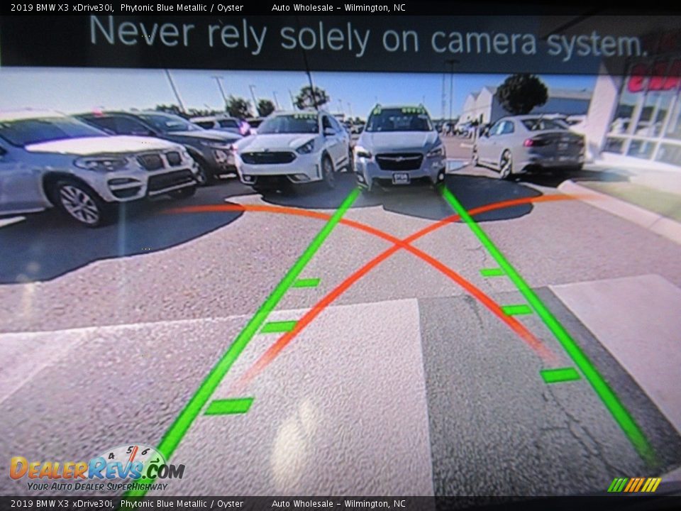 2019 BMW X3 xDrive30i Phytonic Blue Metallic / Oyster Photo #18