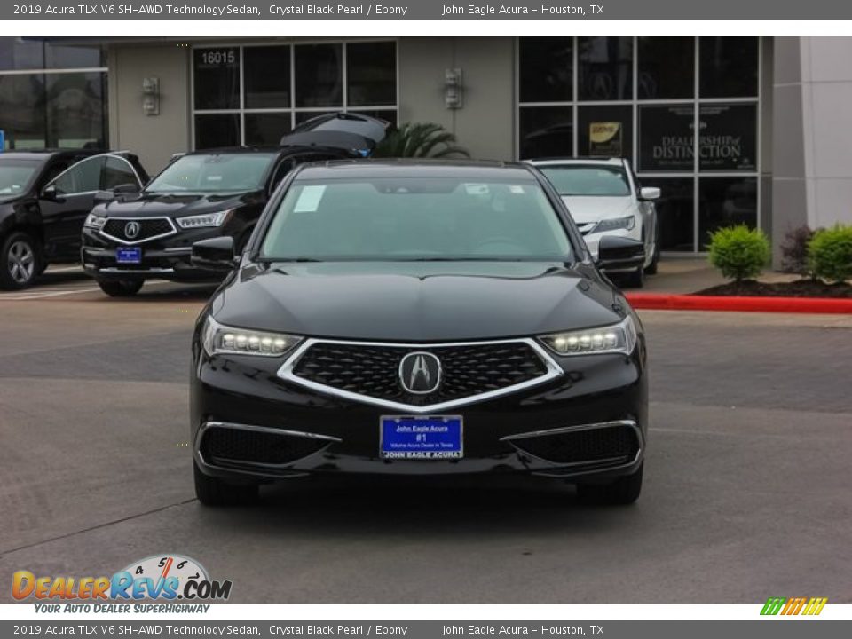 2019 Acura TLX V6 SH-AWD Technology Sedan Crystal Black Pearl / Ebony Photo #2