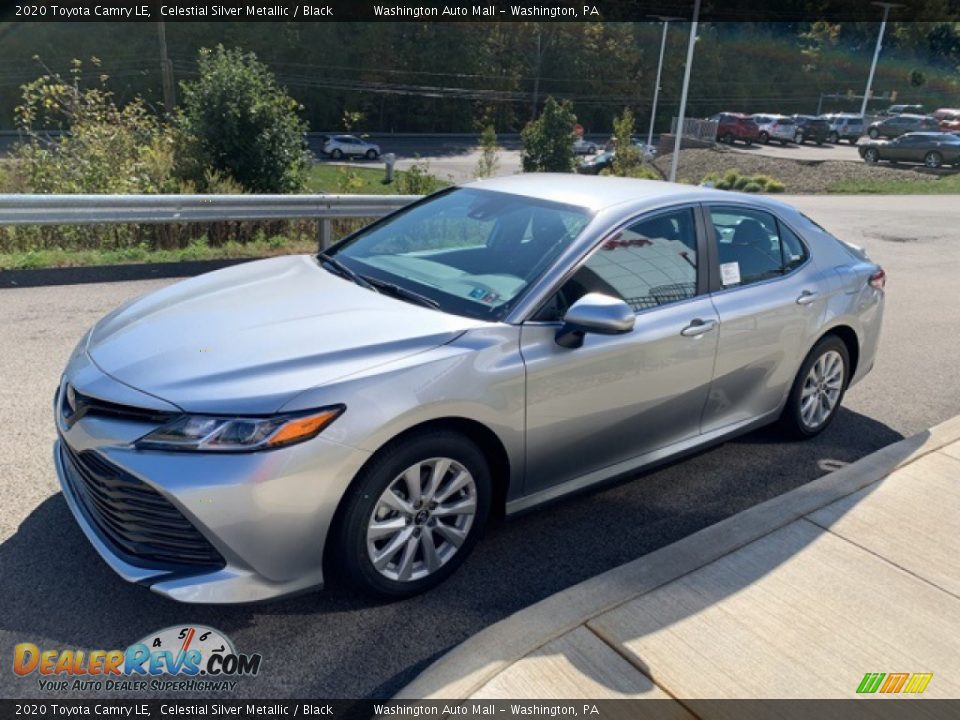 2020 Toyota Camry LE Celestial Silver Metallic / Black Photo #6