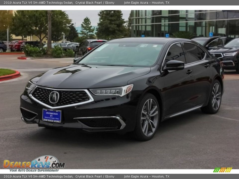 2019 Acura TLX V6 SH-AWD Technology Sedan Crystal Black Pearl / Ebony Photo #3
