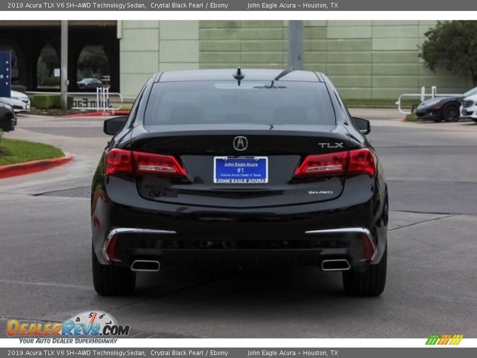2019 Acura TLX V6 SH-AWD Technology Sedan Crystal Black Pearl / Ebony Photo #6