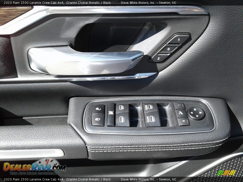 2020 Ram 1500 Laramie Crew Cab 4x4 Granite Crystal Metallic / Black Photo #9