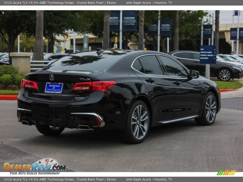 2019 Acura TLX V6 SH-AWD Technology Sedan Crystal Black Pearl / Ebony Photo #7