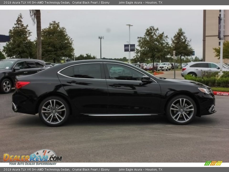 2019 Acura TLX V6 SH-AWD Technology Sedan Crystal Black Pearl / Ebony Photo #8