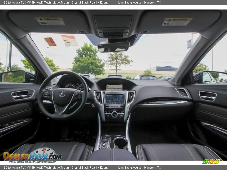 2019 Acura TLX V6 SH-AWD Technology Sedan Crystal Black Pearl / Ebony Photo #9