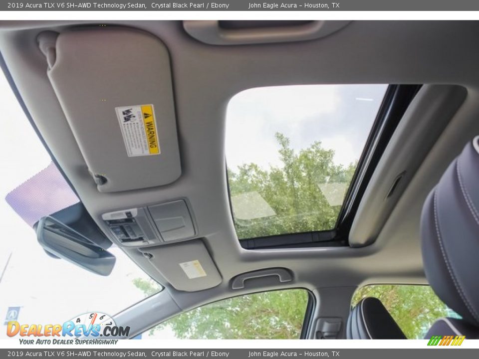 2019 Acura TLX V6 SH-AWD Technology Sedan Crystal Black Pearl / Ebony Photo #13
