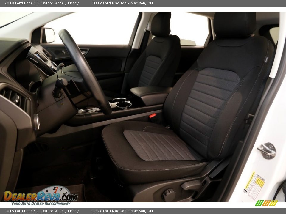 2018 Ford Edge SE Oxford White / Ebony Photo #5