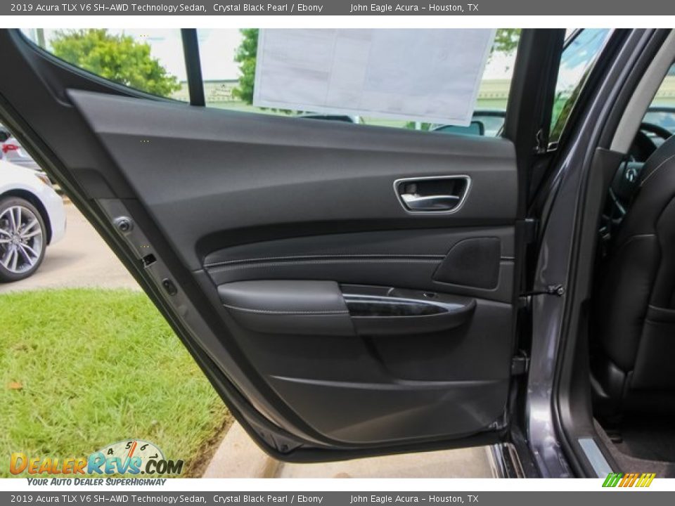 2019 Acura TLX V6 SH-AWD Technology Sedan Crystal Black Pearl / Ebony Photo #16