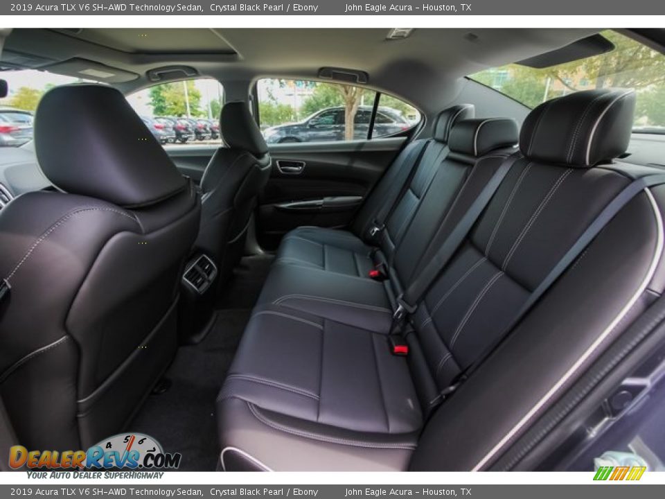 2019 Acura TLX V6 SH-AWD Technology Sedan Crystal Black Pearl / Ebony Photo #17