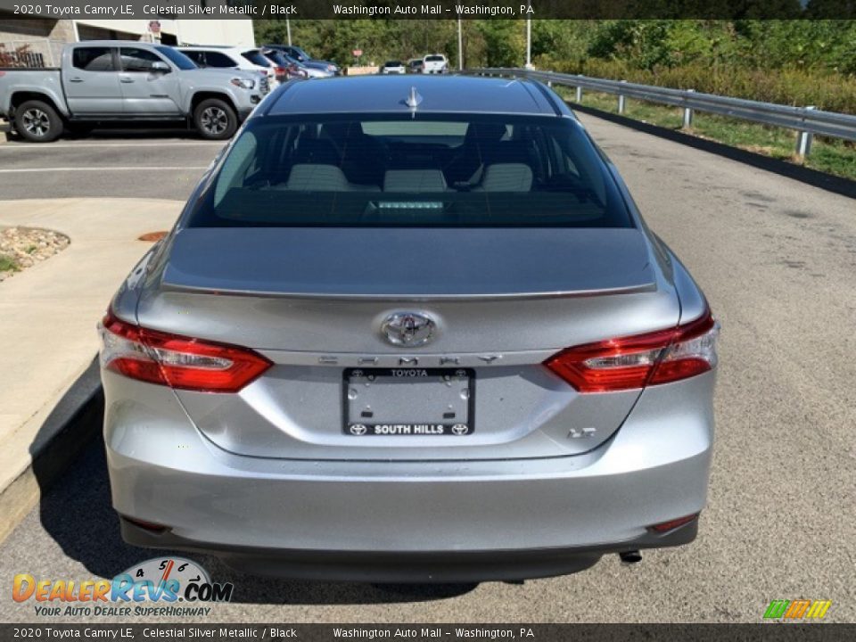 2020 Toyota Camry LE Celestial Silver Metallic / Black Photo #12