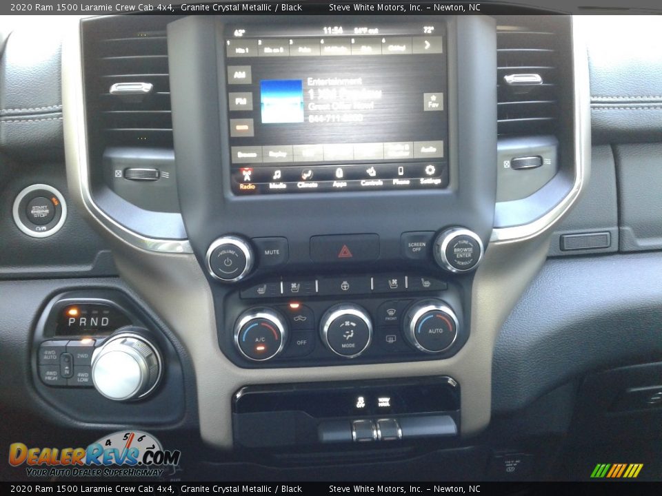 2020 Ram 1500 Laramie Crew Cab 4x4 Granite Crystal Metallic / Black Photo #23