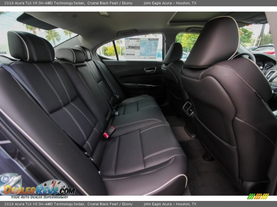 2019 Acura TLX V6 SH-AWD Technology Sedan Crystal Black Pearl / Ebony Photo #20