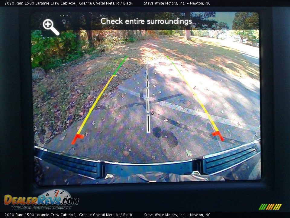 2020 Ram 1500 Laramie Crew Cab 4x4 Granite Crystal Metallic / Black Photo #25