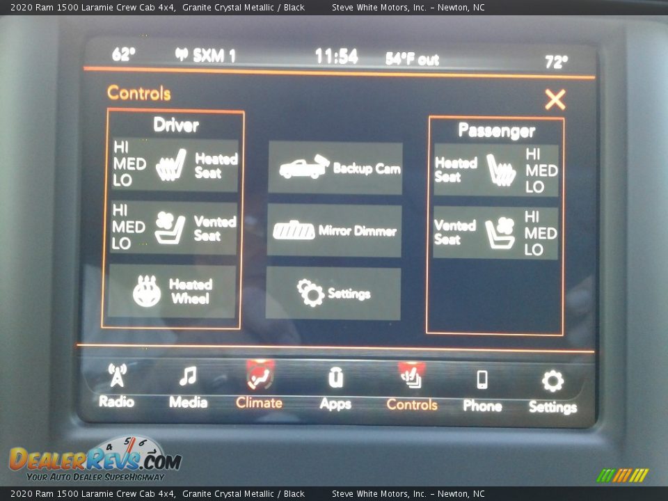 2020 Ram 1500 Laramie Crew Cab 4x4 Granite Crystal Metallic / Black Photo #27