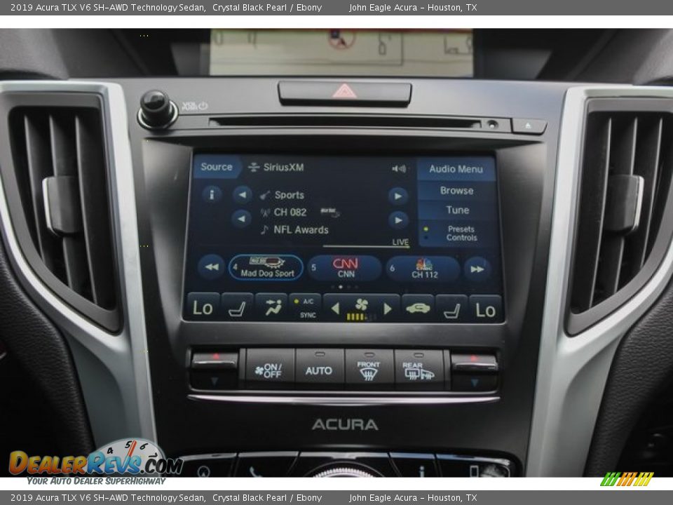 2019 Acura TLX V6 SH-AWD Technology Sedan Crystal Black Pearl / Ebony Photo #25