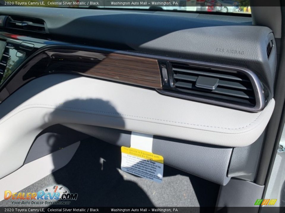 2020 Toyota Camry LE Celestial Silver Metallic / Black Photo #17
