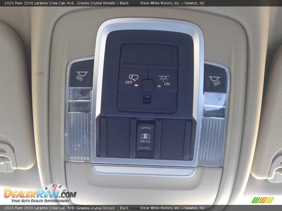 2020 Ram 1500 Laramie Crew Cab 4x4 Granite Crystal Metallic / Black Photo #31