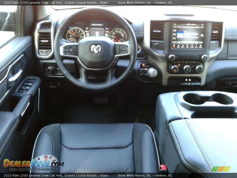 2020 Ram 1500 Laramie Crew Cab 4x4 Granite Crystal Metallic / Black Photo #32