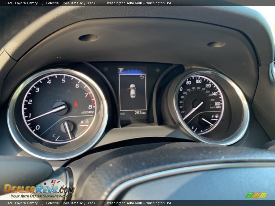 2020 Toyota Camry LE Celestial Silver Metallic / Black Photo #20