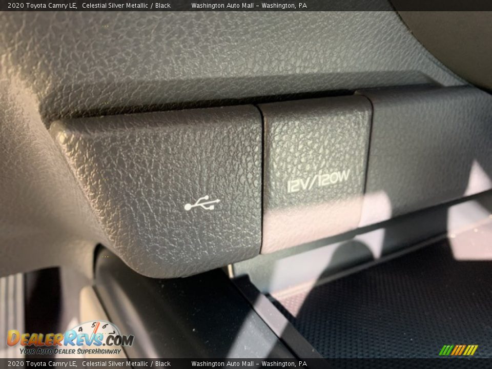 2020 Toyota Camry LE Celestial Silver Metallic / Black Photo #21