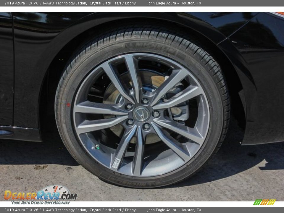 2019 Acura TLX V6 SH-AWD Technology Sedan Crystal Black Pearl / Ebony Photo #33