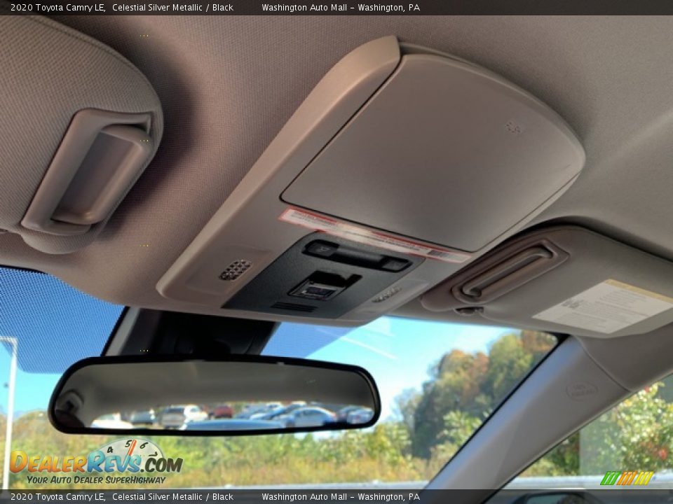 2020 Toyota Camry LE Celestial Silver Metallic / Black Photo #23
