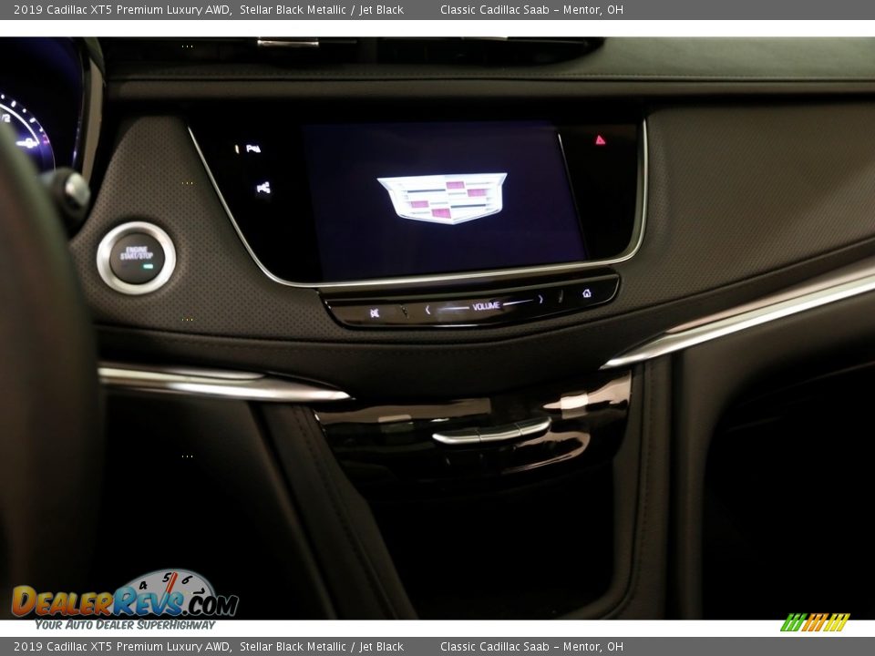 2019 Cadillac XT5 Premium Luxury AWD Stellar Black Metallic / Jet Black Photo #9