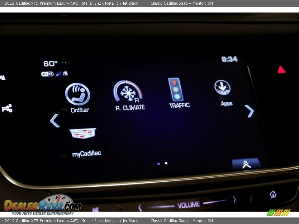 2019 Cadillac XT5 Premium Luxury AWD Stellar Black Metallic / Jet Black Photo #11