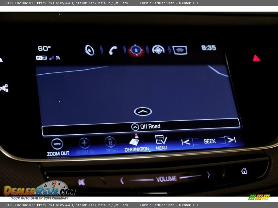 2019 Cadillac XT5 Premium Luxury AWD Stellar Black Metallic / Jet Black Photo #14