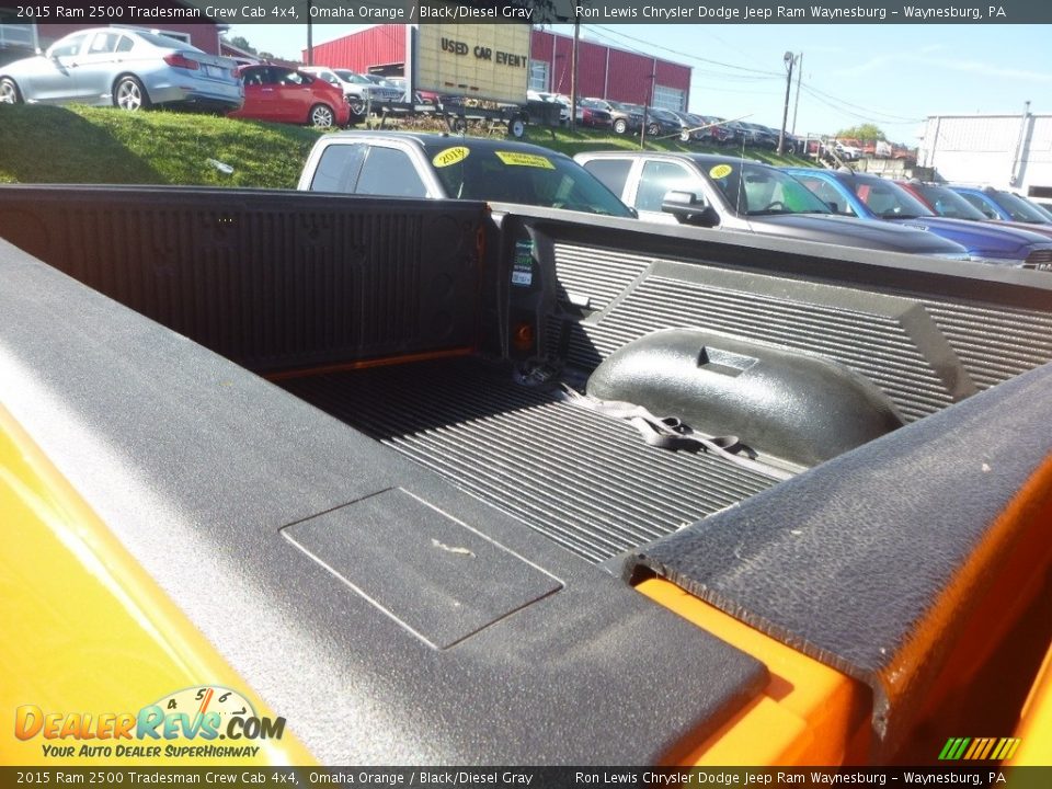 2015 Ram 2500 Tradesman Crew Cab 4x4 Omaha Orange / Black/Diesel Gray Photo #13