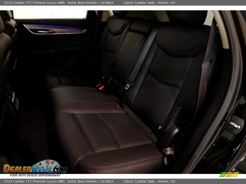 2019 Cadillac XT5 Premium Luxury AWD Stellar Black Metallic / Jet Black Photo #22