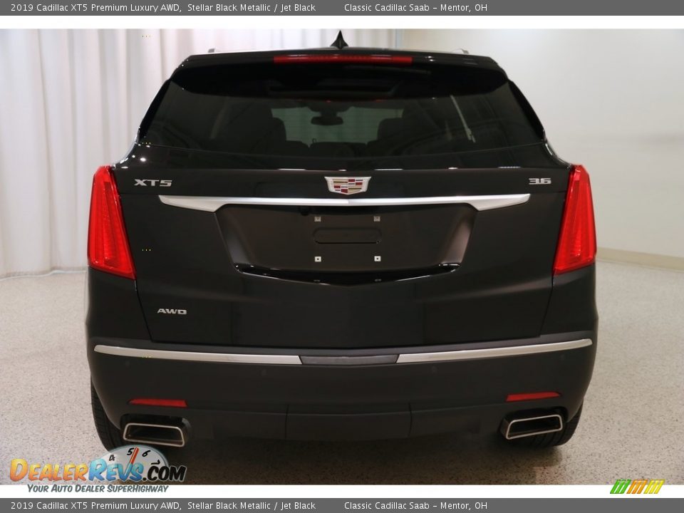2019 Cadillac XT5 Premium Luxury AWD Stellar Black Metallic / Jet Black Photo #24