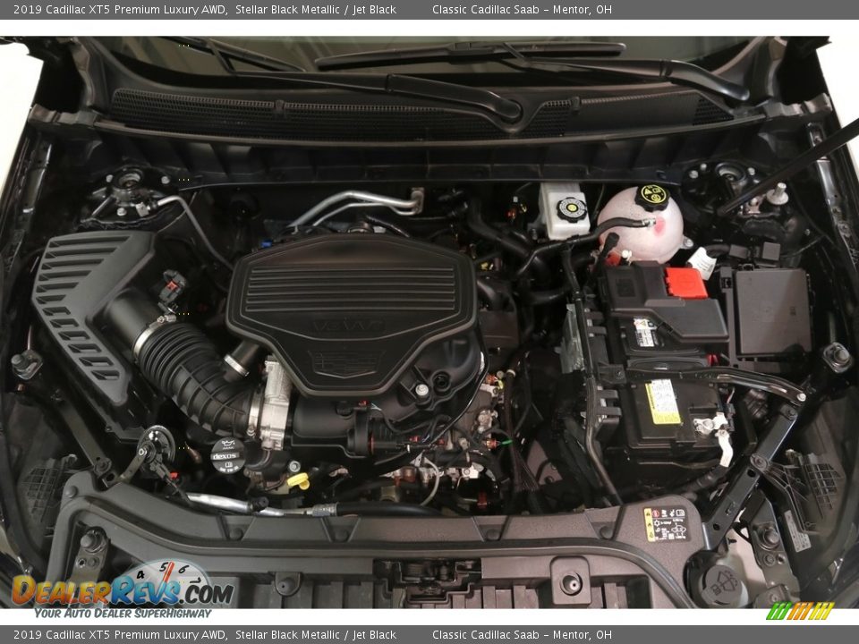 2019 Cadillac XT5 Premium Luxury AWD Stellar Black Metallic / Jet Black Photo #25