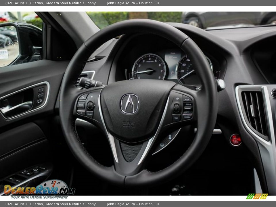 2020 Acura TLX Sedan Modern Steel Metallic / Ebony Photo #29