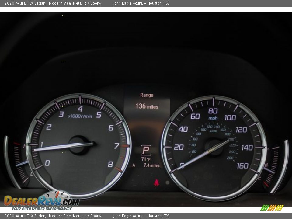 2020 Acura TLX Sedan Modern Steel Metallic / Ebony Photo #32