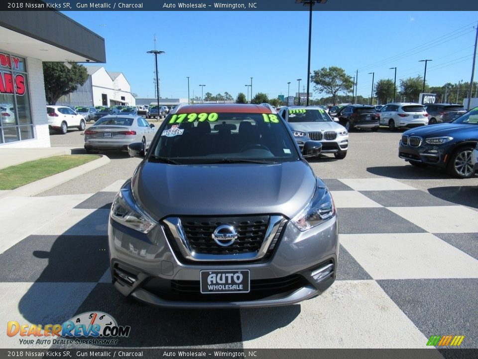 2018 Nissan Kicks SR Gun Metallic / Charcoal Photo #2
