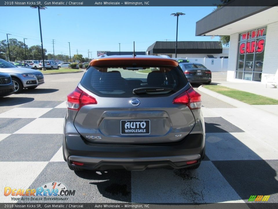 2018 Nissan Kicks SR Gun Metallic / Charcoal Photo #4