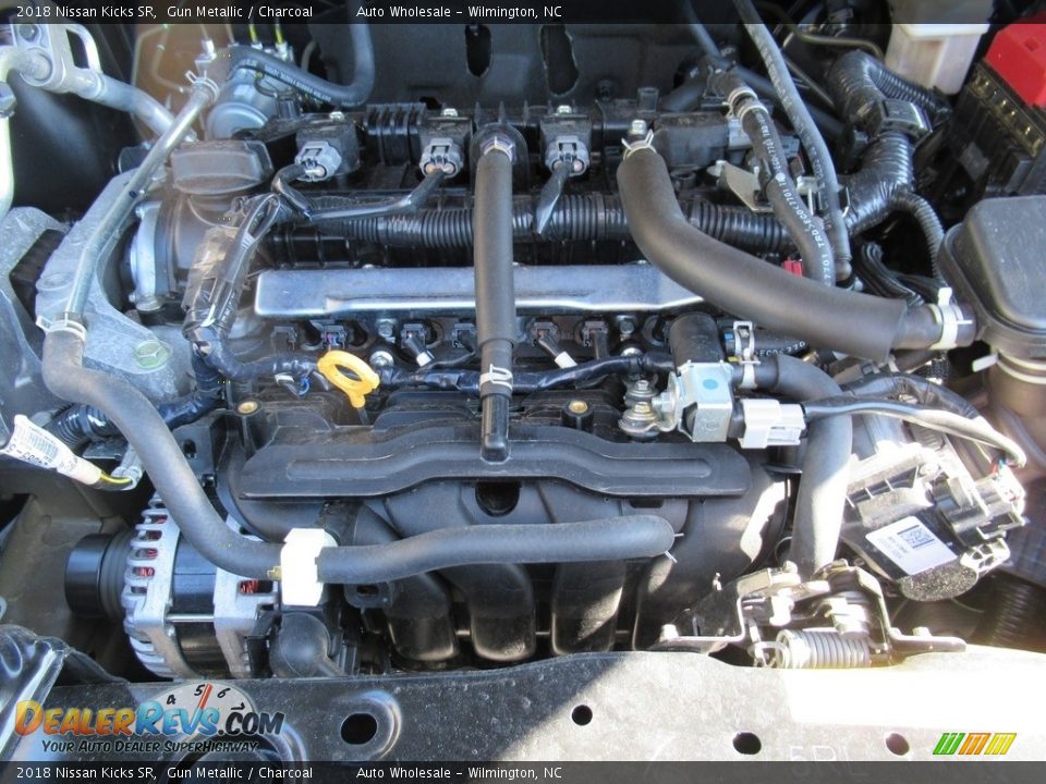 2018 Nissan Kicks SR Gun Metallic / Charcoal Photo #6