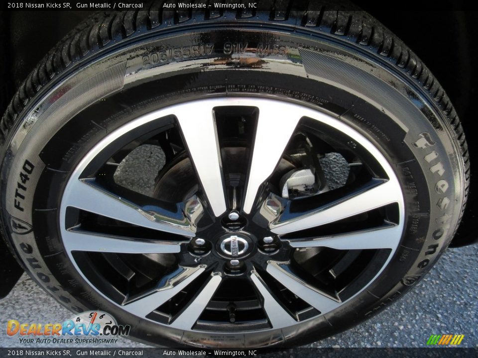 2018 Nissan Kicks SR Gun Metallic / Charcoal Photo #7
