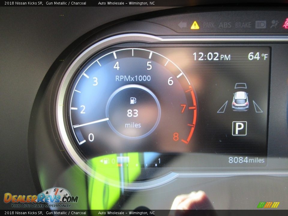 2018 Nissan Kicks SR Gun Metallic / Charcoal Photo #15