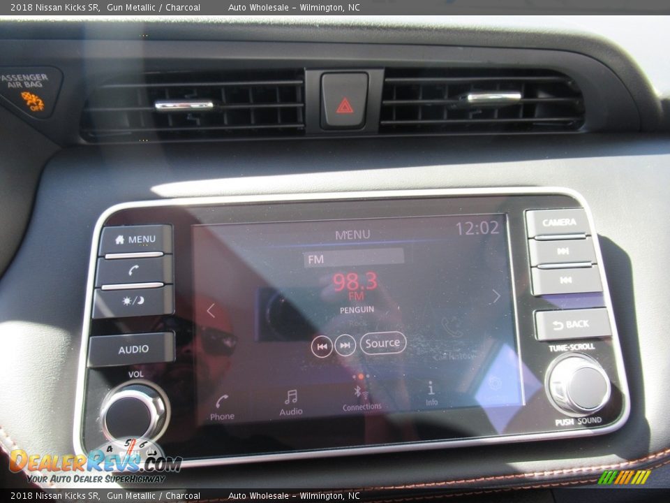 2018 Nissan Kicks SR Gun Metallic / Charcoal Photo #16