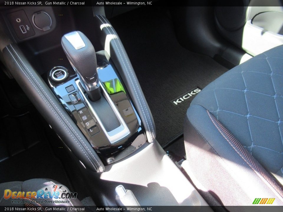 2018 Nissan Kicks SR Gun Metallic / Charcoal Photo #19