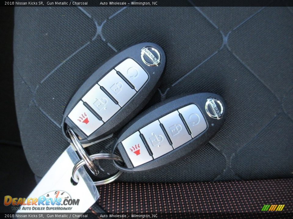 2018 Nissan Kicks SR Gun Metallic / Charcoal Photo #20