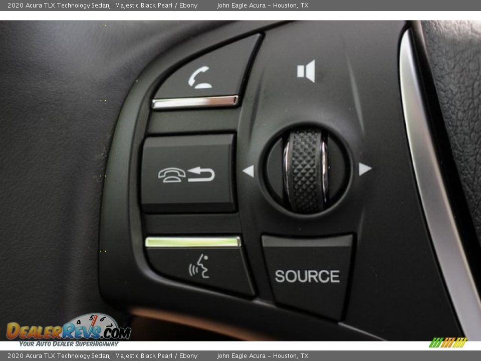 2020 Acura TLX Technology Sedan Majestic Black Pearl / Ebony Photo #34