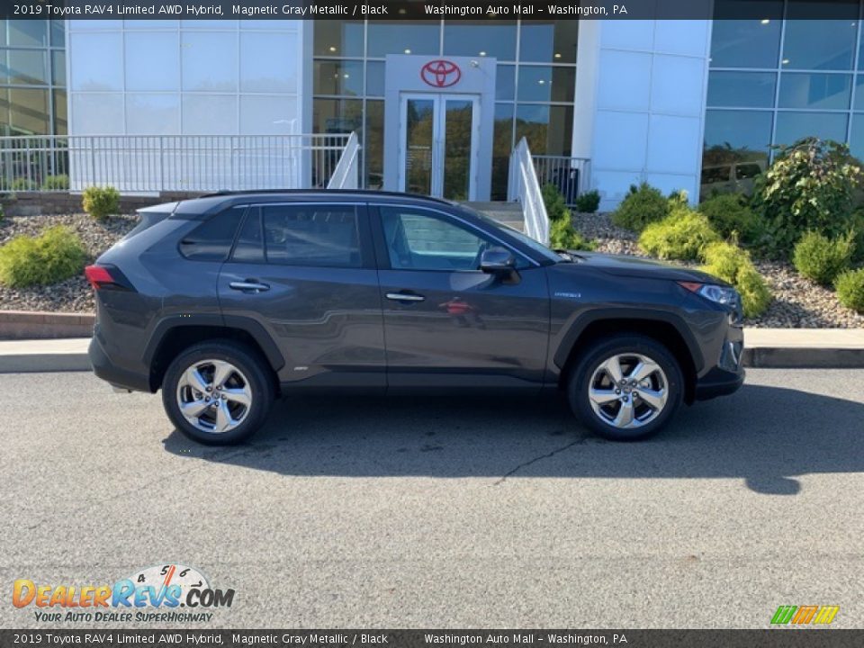 2019 Toyota RAV4 Limited AWD Hybrid Magnetic Gray Metallic / Black Photo #2