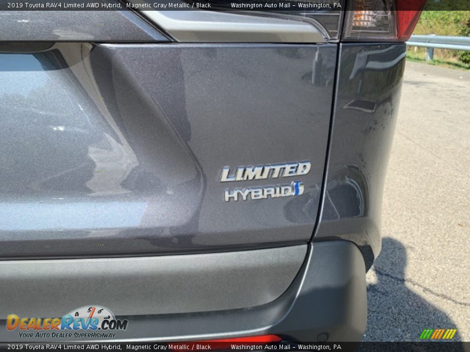 2019 Toyota RAV4 Limited AWD Hybrid Magnetic Gray Metallic / Black Photo #6