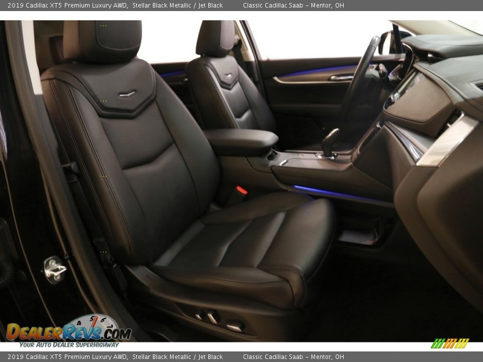2019 Cadillac XT5 Premium Luxury AWD Stellar Black Metallic / Jet Black Photo #20