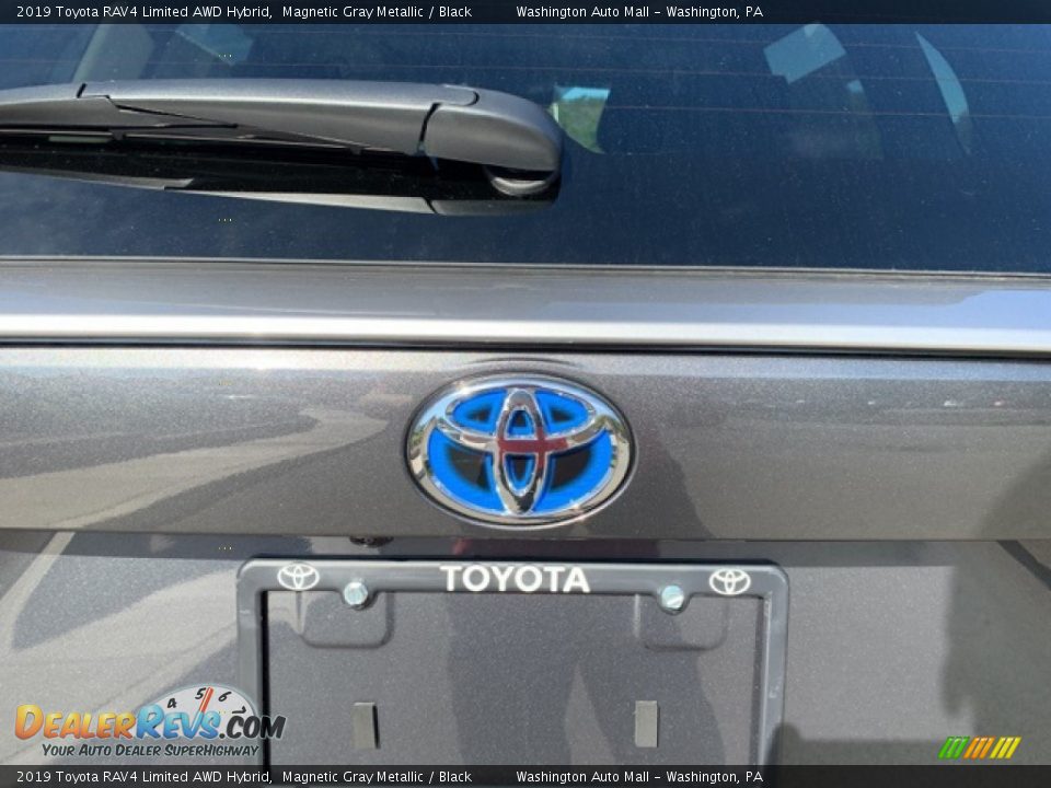 2019 Toyota RAV4 Limited AWD Hybrid Magnetic Gray Metallic / Black Photo #7